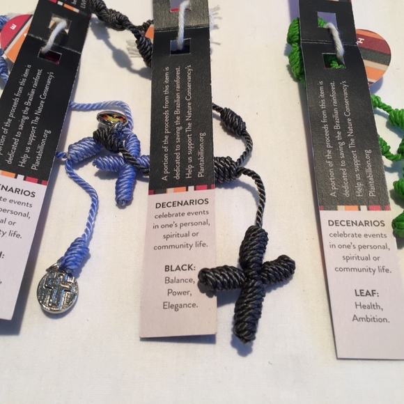 SET of 3 *1st Communion* Decenario Charm Bracelets - Picture 4 of 8